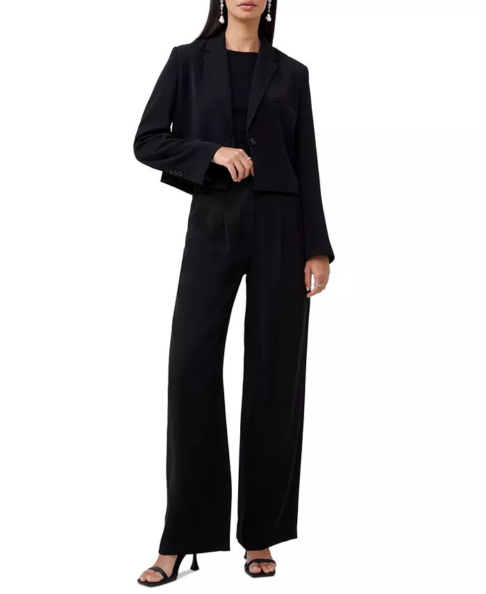 Women's Harry Cropped Suiting Blazer | Macy's