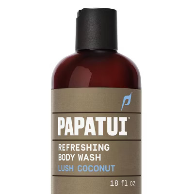 Papatui Men's Sulfate-Free Exfoliating and Hydrating Body Wash - Lush Coconut - 18 fl oz | Target