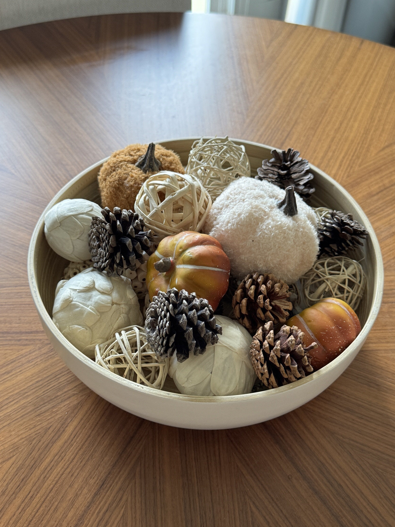 simple fall centerpiece 