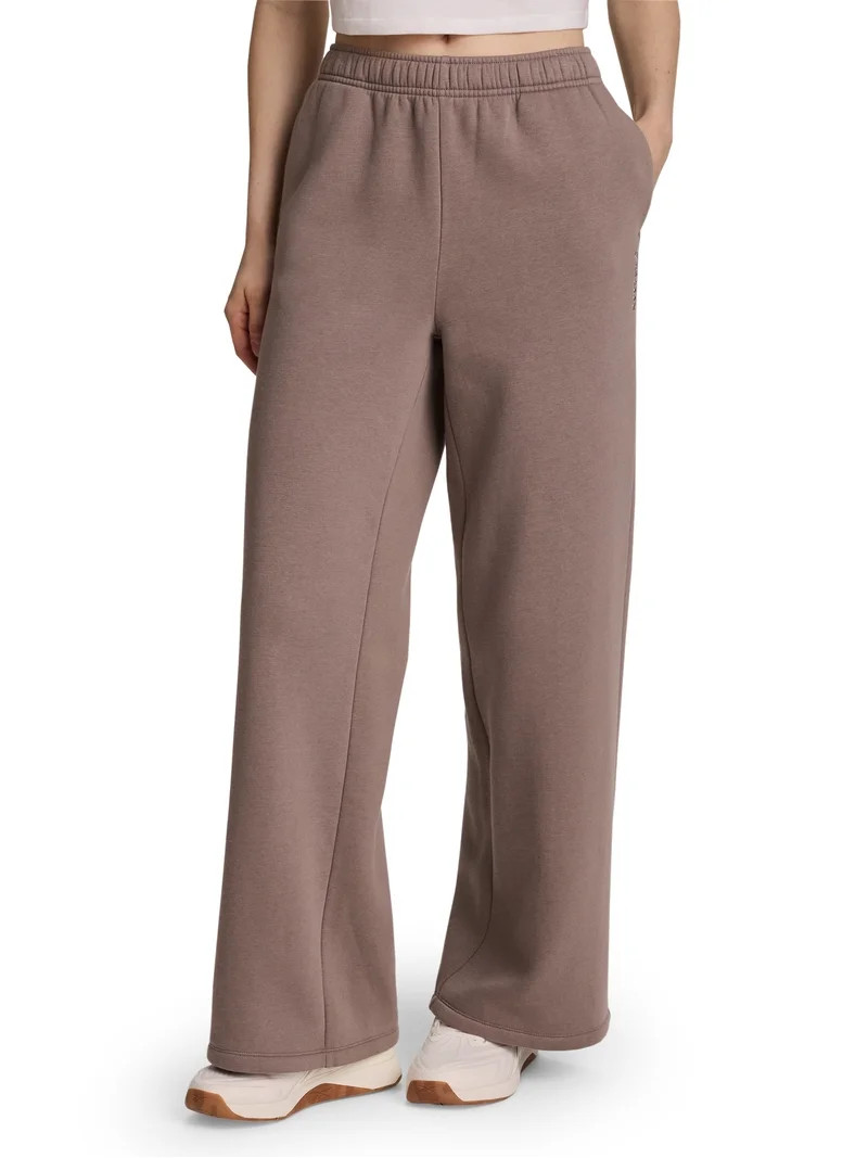 Reebok Women's and Women's Plus Game Day Fleece Wide Leg Pant, Sizes XS-4X | Walmart (US)