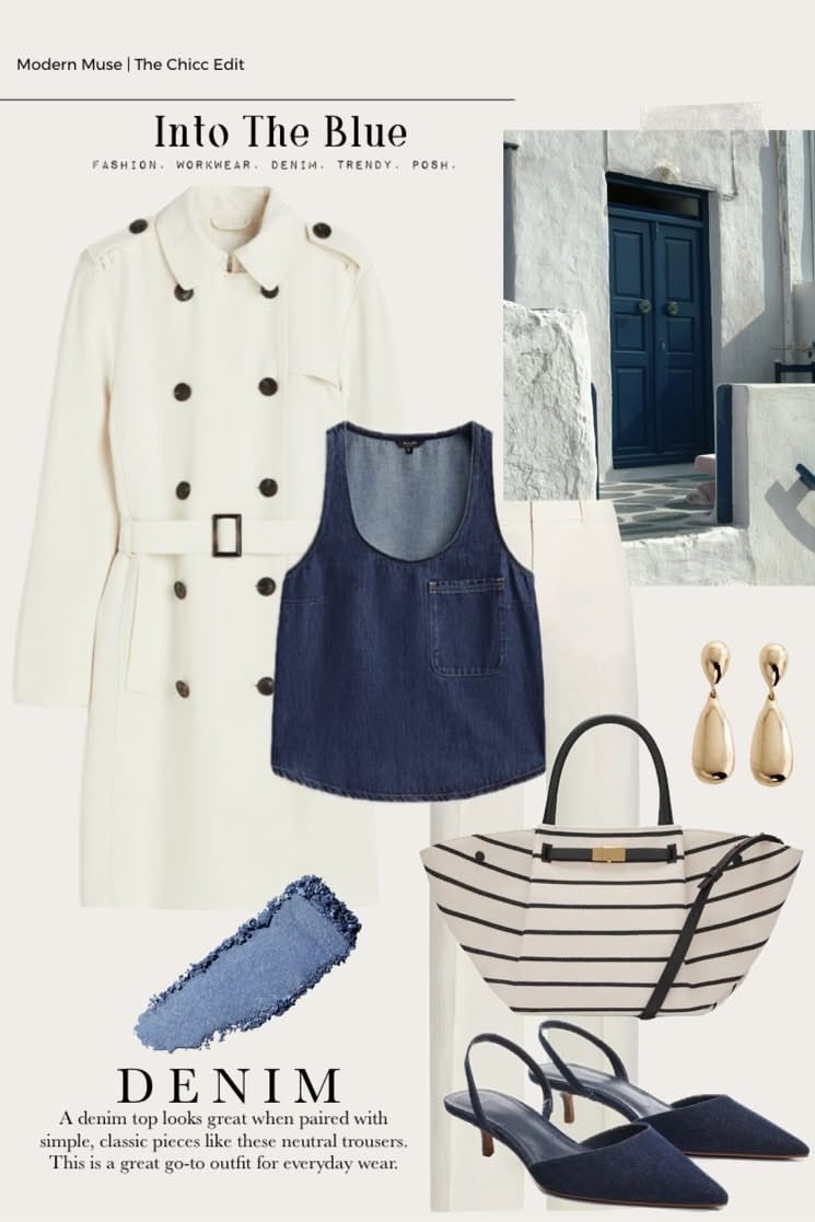 Shop the edit ✍🏻 

#denim #trenchcoat #earrings #sandals #dress

#LTKootd #LTKgrwm #LTKOver40