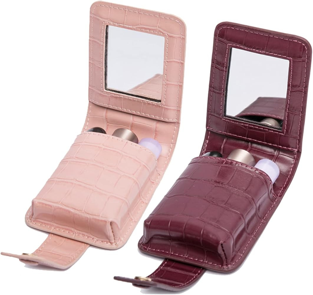 Earnda Makeup Lipstick Case for Outside Mini bag Travel Cosmetic Pouch | Amazon (US)