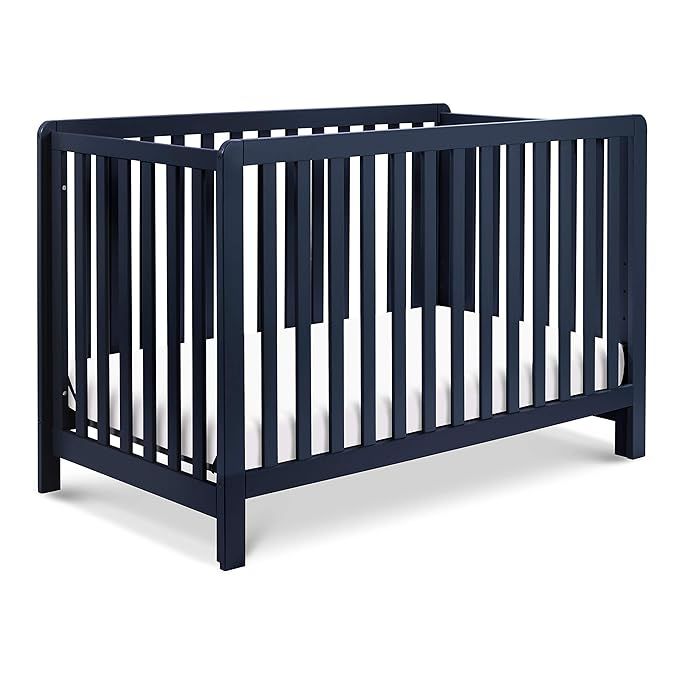 Carter's by DaVinci Colby 4-in-1 Low-Profile Convertible Crib in Navy Blue, Greenguard Gold Certi... | Amazon (US)