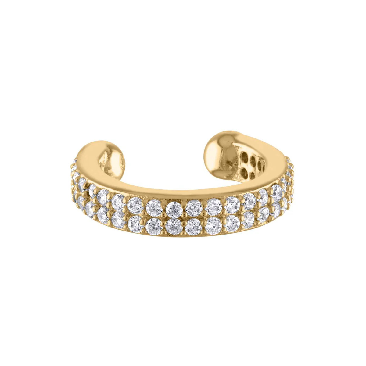 Double Eternity Arc Ear Cuff | Maison Miru