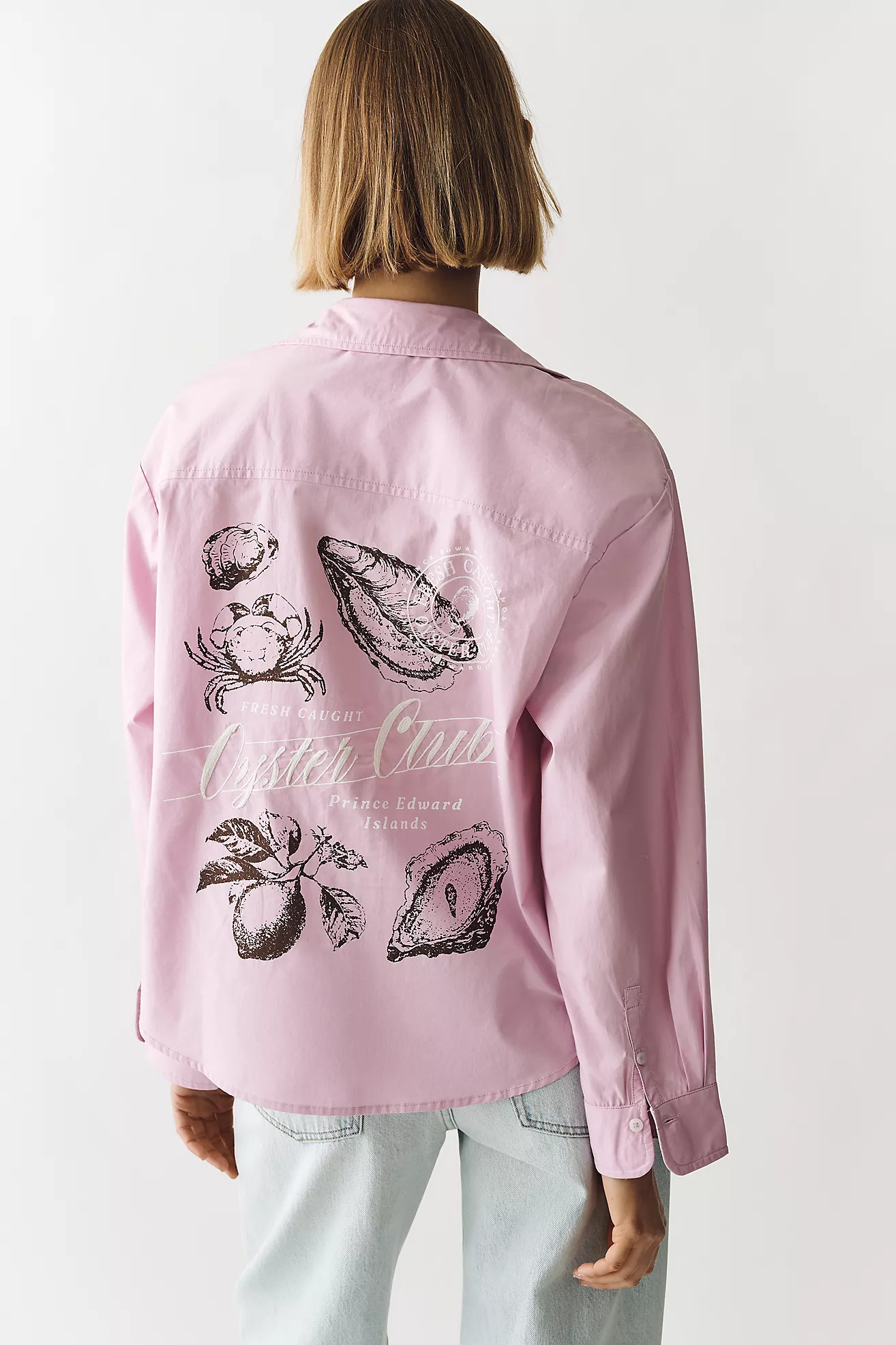 Novelty Shrunken Bennet Buttondown Shirt by Maeve | Anthropologie (US)