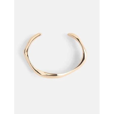 Scoop Women's Open Gold-Tone Cuff Bracelet | Walmart (US)