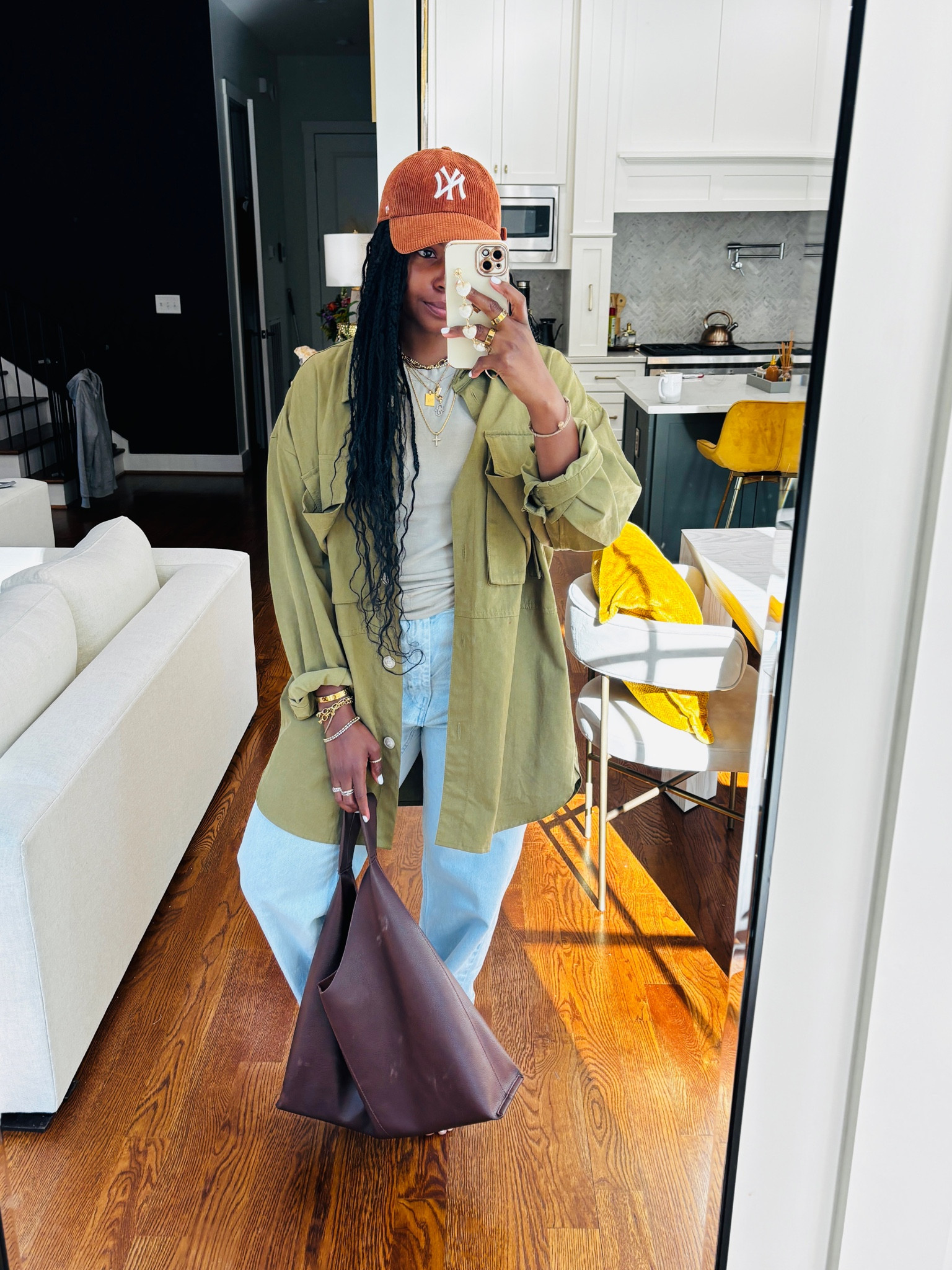 casual Friday 
Jeans: 10 (a little gap in the back but I wanted them loose in the thighs) 


#LTKstyletip #LTKmidsize