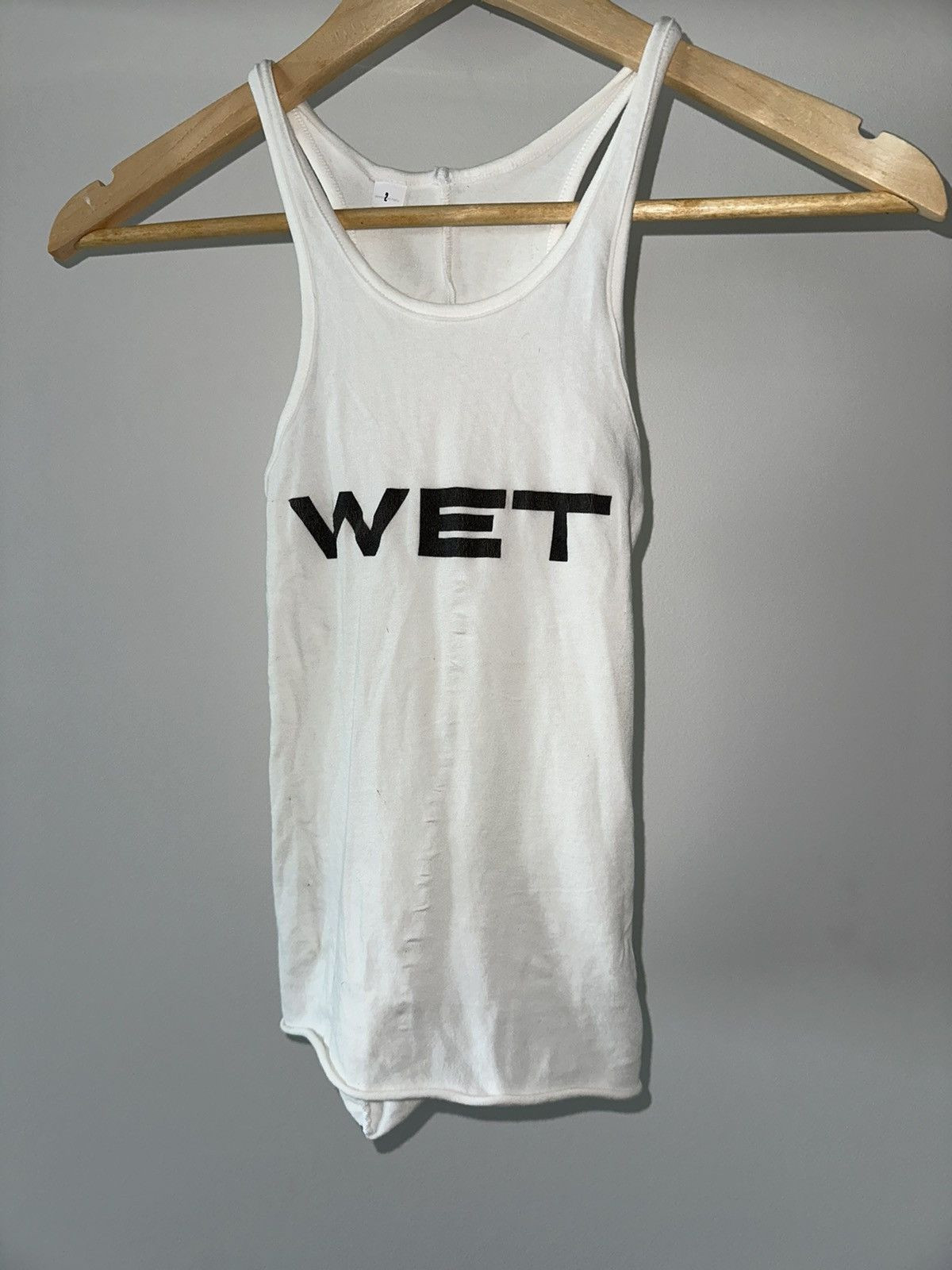 Unworn Yzy x Mowalola Wet Tank Top | Grailed
