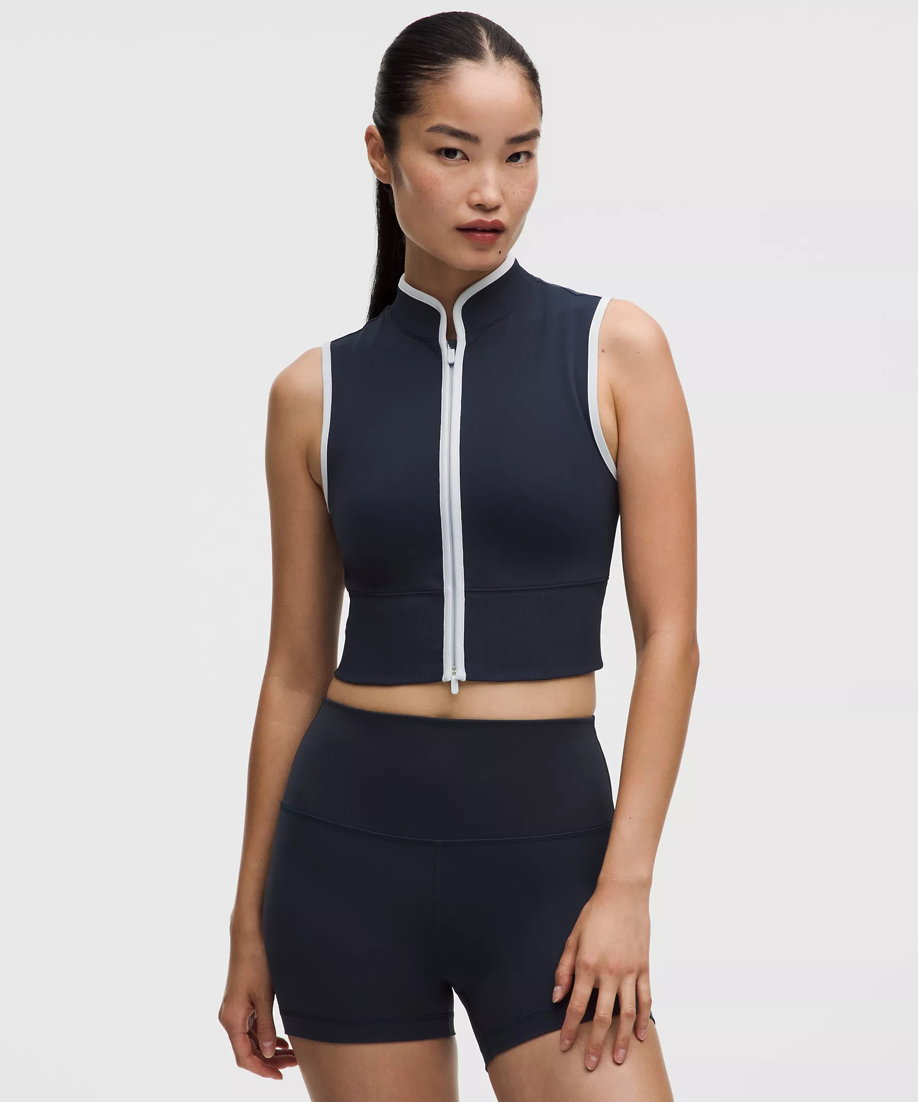 Everlux\u2122 Colourblock Zip-Front Tank Top | Lululemon (US)