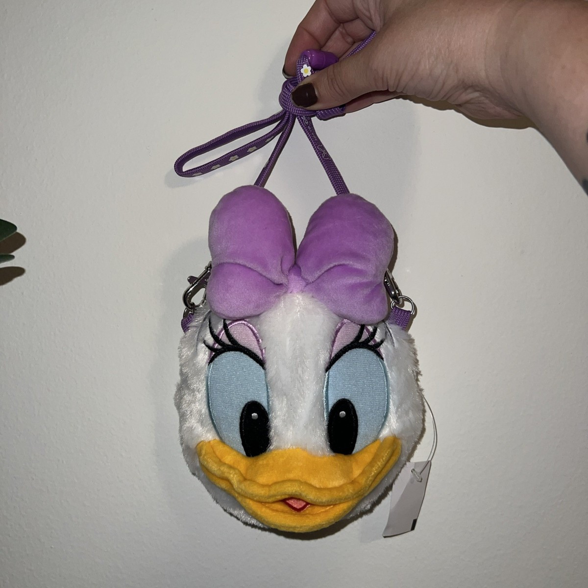 NWT Tokyo disney Resort Daisy Duck Head Shoulder Bag Pass Case Pass Holder  | eBay | eBay US