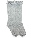 Jefferies Socks Little Girls Ruffle Knee High Socks 1 Pack | Amazon (US)