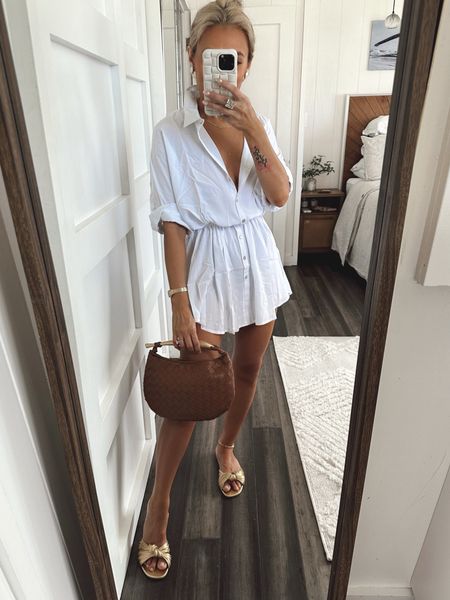 A coverup that’s not sheer that can also be a mini dress. The drawstring detail adjusts the length! It’s a keeper!!

#LTKswim #LTKtravel #LTKstyletip