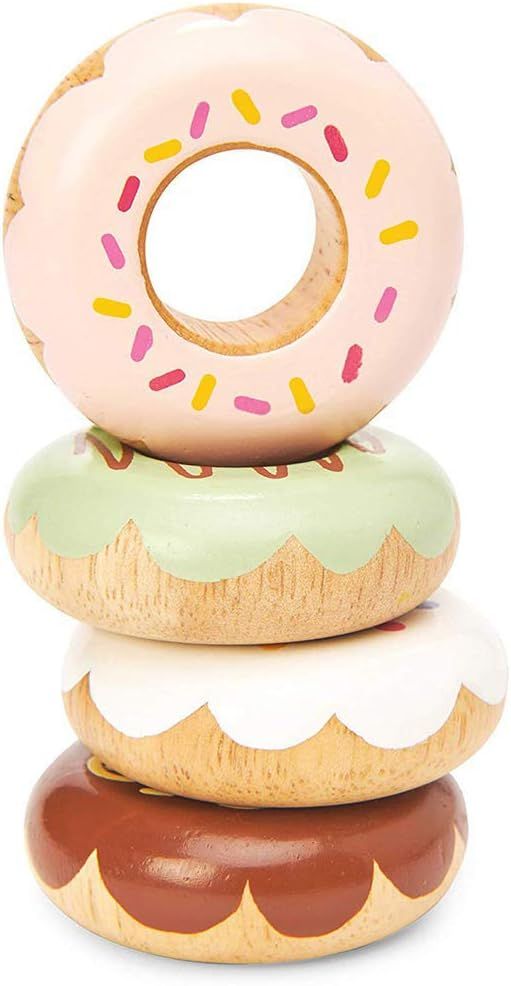 Le Toy Van - Educational Wooden Honeybake Pretend Play Doughnuts Set Toy Cakes | Gorgeous Pretend... | Amazon (US)