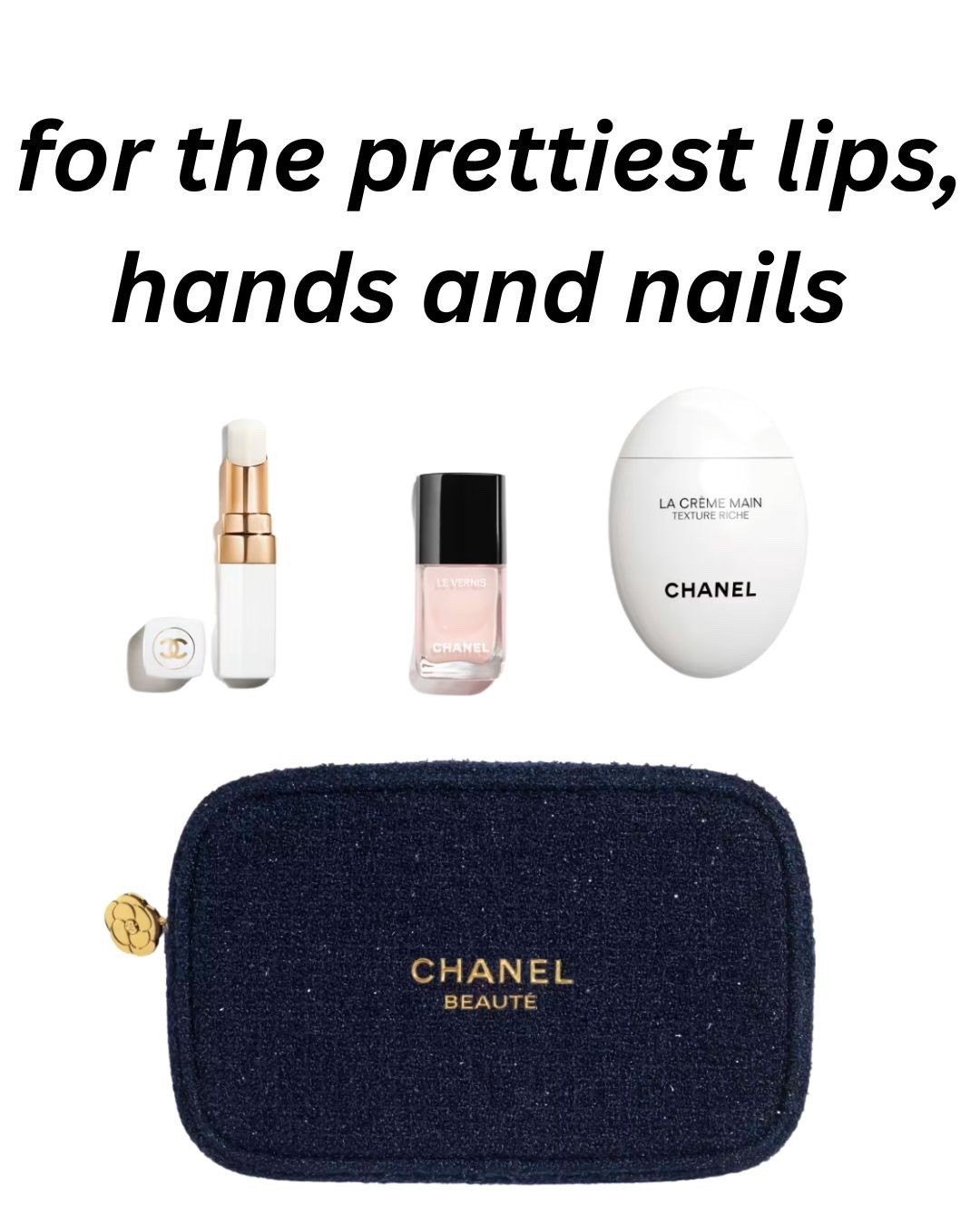 A luxe gift for your family or friends, without breaking the bank. This nail shade is gorgeous, the hand cream is so hydrating and the lip balm moisturizes your lips immediately and over time. Get it now before it sells out.

#LTKStyleTip #LTKGiftGuide #LTKBeauty