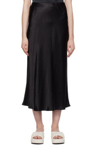 Black Blando Midi Skirt | SSENSE