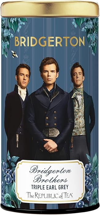The Republic of Tea — Bridgerton Brothers Triple Earl Grey Black Tea, 36 Tea Bags | Amazon (US)