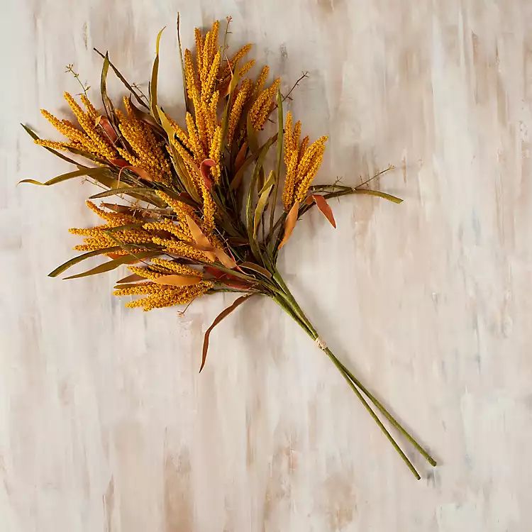 Orange Heather 2-pc. Wheat Stems, 32 in. | Kirkland's Home