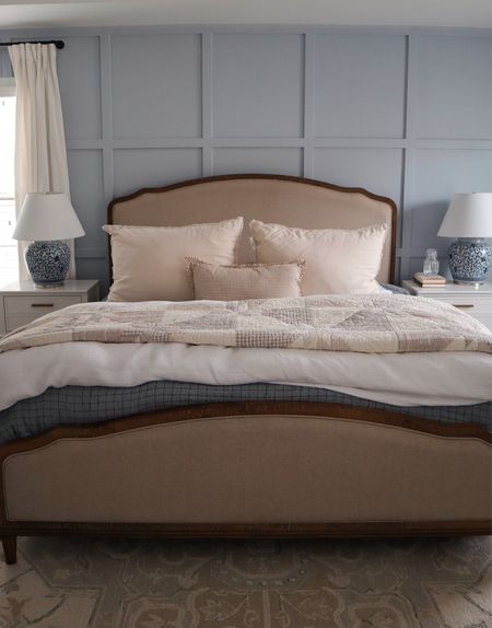 Bedroom cozy bedroom with duvet and quilts 

#LTKhome