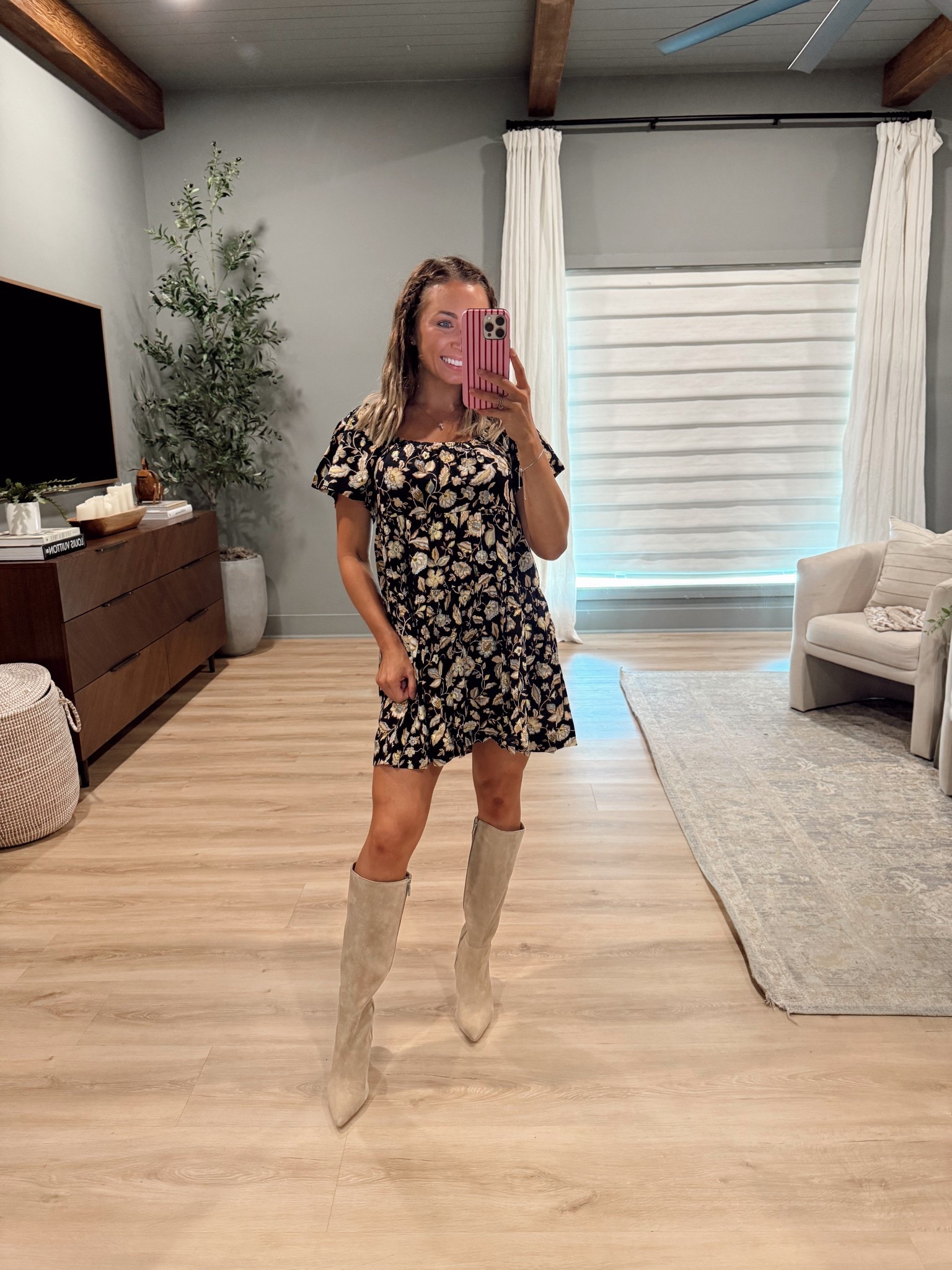 Old Navy fall fashion finds 
Dress is XS petite


#LTKStyleTip #LTKFindsUnder50 #LTKSeasonal