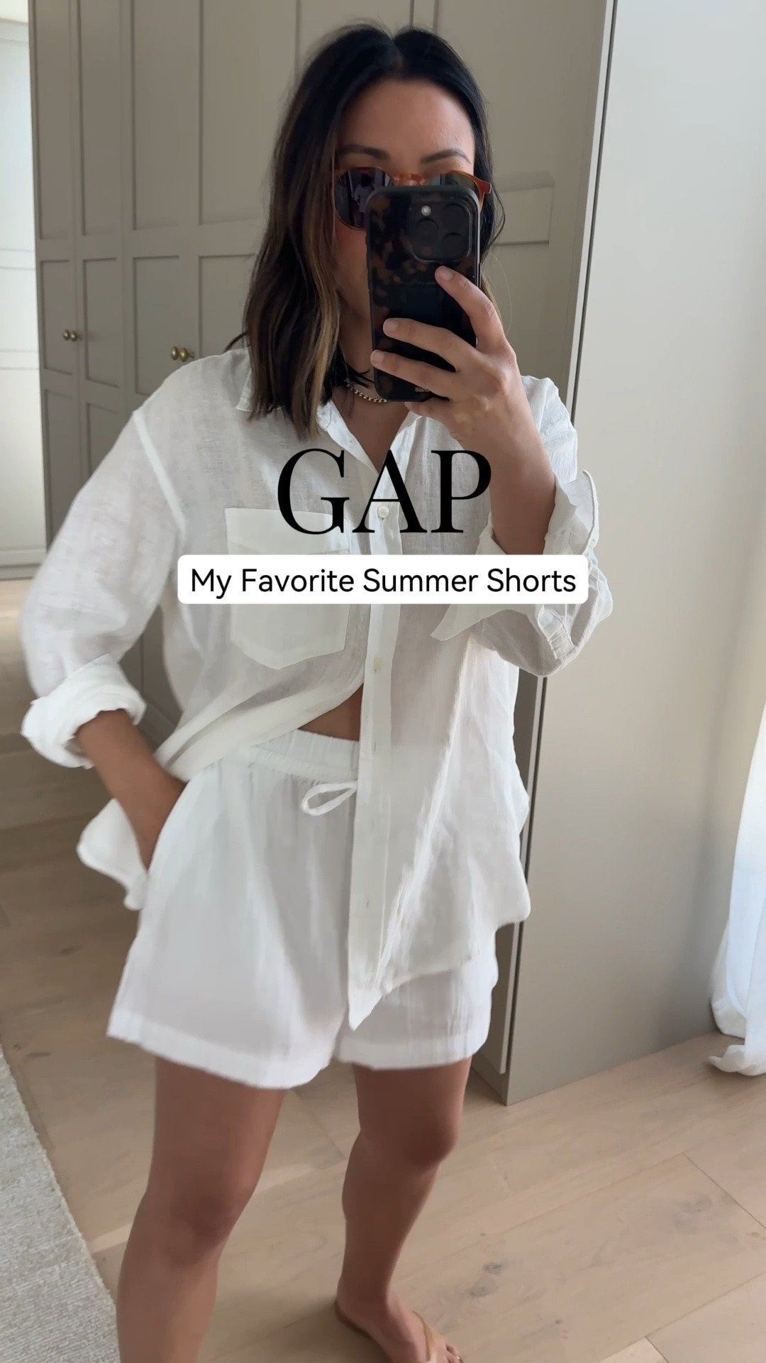 These gauze shorts from @gap are going to be on repeat all summer. Lightweight and so comfortable. Wearing the linen shirt in a petite small and the gauze shorts in a regular small.

They’re having their Summer Sale now! 50% off select shorts, tees, and swim 6/23-7/2. #howyouweargap #gappartner

#LTKPetite