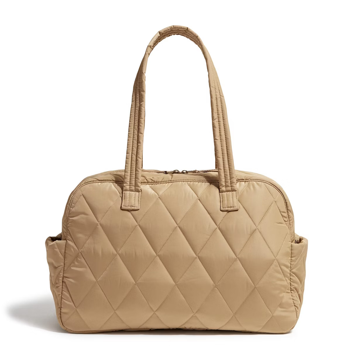 Vera Bradley Women's Outlet Ultralight Weekender Travel Bag Pearlized Cedar Green | Target