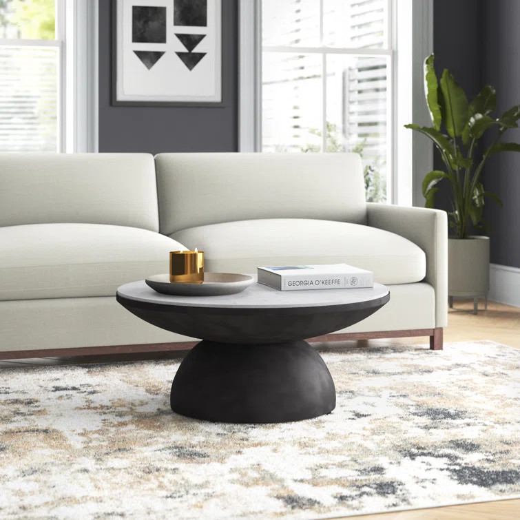 Ascensin Pedestal Coffee Table | Wayfair Professional