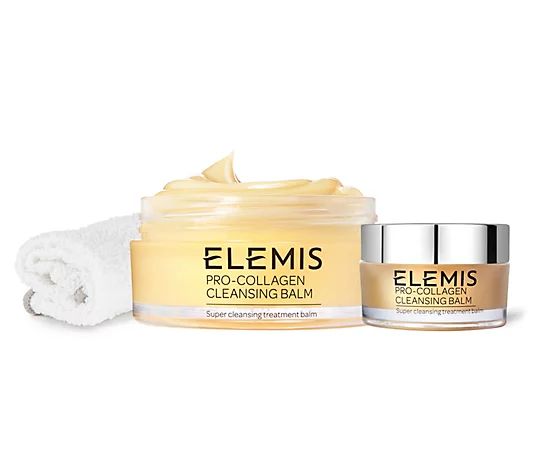 ELEMIS Pro-Collagen Cleansing Balm Home & Away - QVC.com | QVC