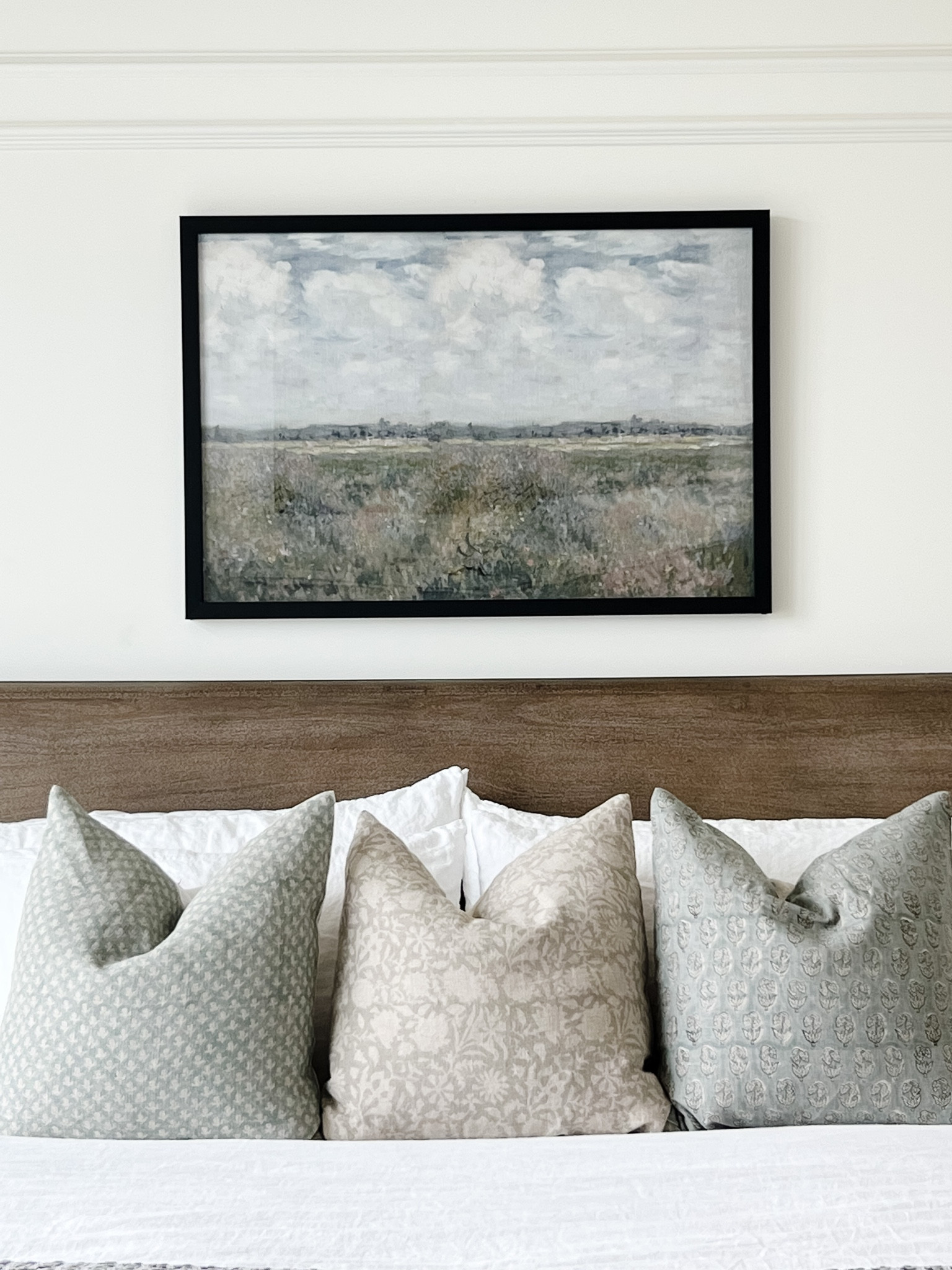 In love with this field of flowers framed art for our bedroom!  It’s just dreamy!

#LTKhome