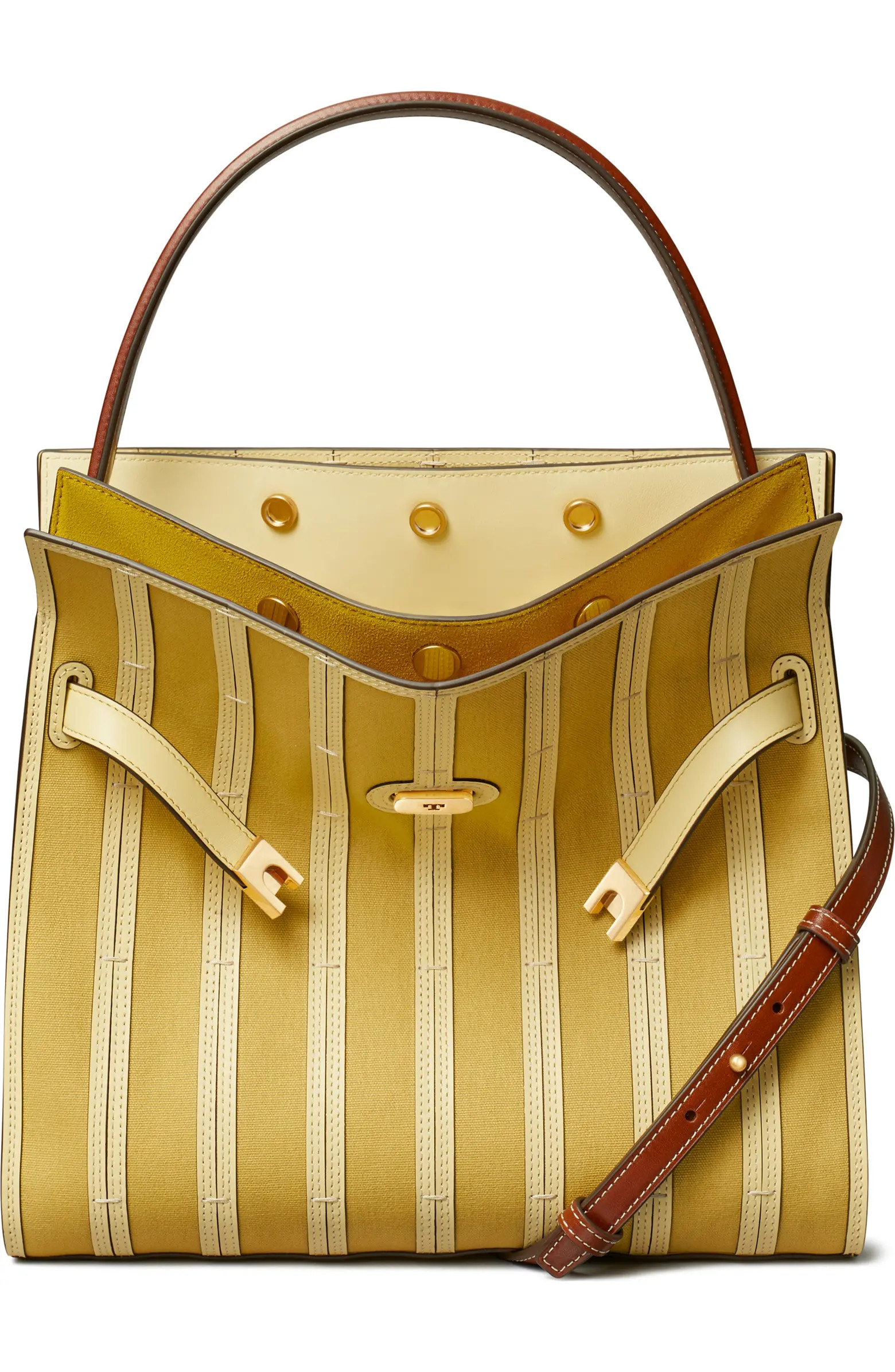 Lee Radziwill Canvas Panel Double Bag | Nordstrom