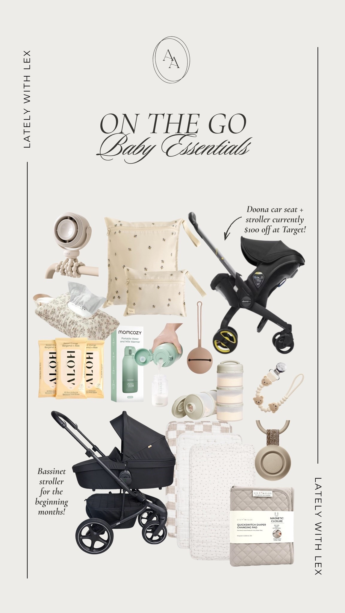 On the go baby essentials! Lots of must haves for our busy family so baby #4 can keep up with our boys 🤪. Almost all from Amazon + the Doona is currently $100 off at Target! 

Amazon baby essentials || travel essentials || baby travel || mom life || newborn stage

#LTKBaby #LTKTravel #LTKKids