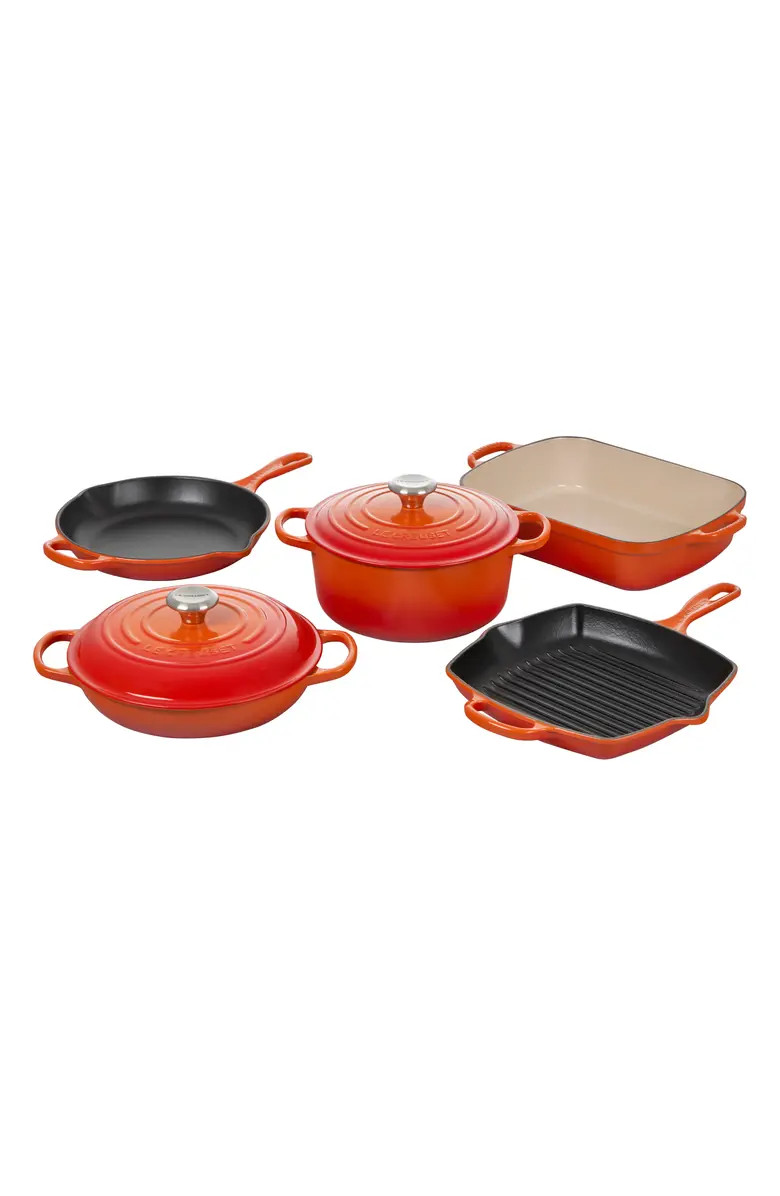 Signature 7-Piece Enameled Cast Iron Set | Nordstrom