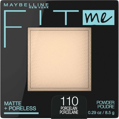 Maybelline Fit Me Matte + Poreless Pressed Powder - 110 Porcelain - 0.29oz | Target