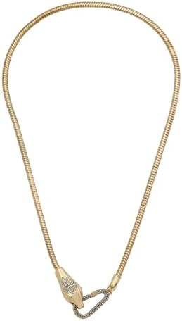 AllSaints Women's Snake Head Strand Necklace | Amazon (US)