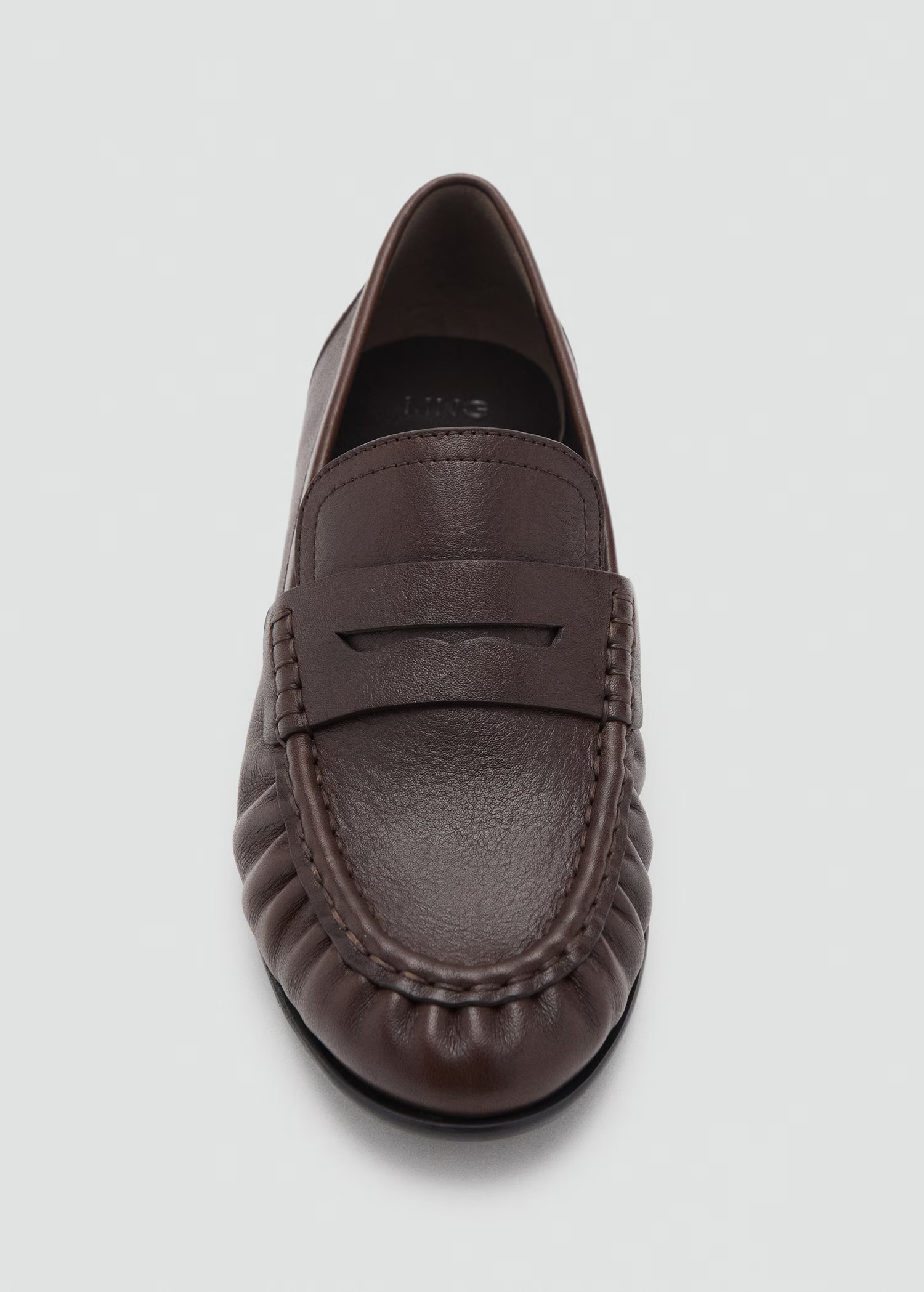 Leather penny loafers | Mango (US/MX/AU)