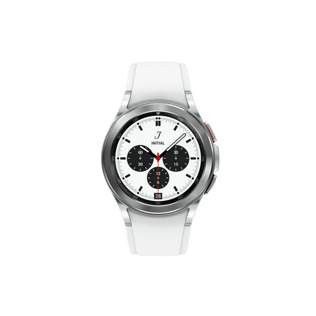 Samsung Galaxy Watch4 Classic Stainless Steel Smart Watch, 42mm, Bluetooth, Silver | Walmart (US)