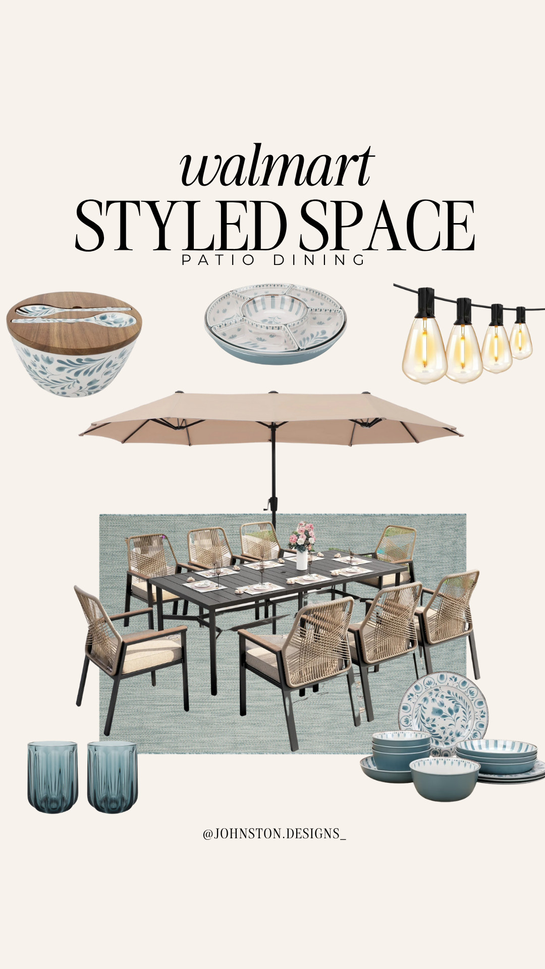 Walmart Patio Dining Inspo! 

 

#LTKSummerEdit #LTKSeasonal #LTKHome