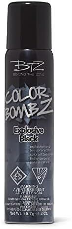 Amazon.com : Explosive Black Temporary Hair Color Spray : Beauty & Personal Care | Amazon (US)