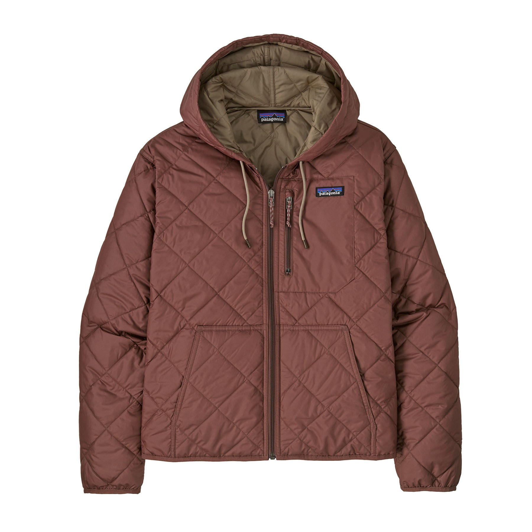 Patagonia Women's Diamond Quilted Bomber Insulated Hoodie Purple L | REI