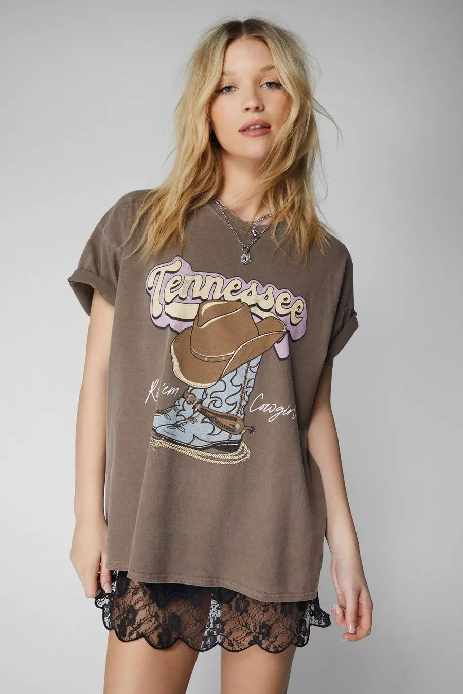 Tennessee Washed Front Graphic T-shirt | Nasty Gal US