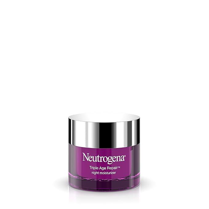 Neutrogena Triple Age Repair Anti-Aging Night Cream with Vitamin C; Fights Wrinkles & Even Tone, ... | Amazon (US)