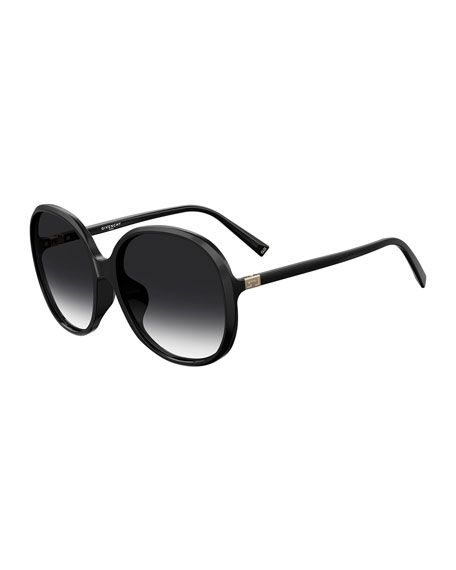 Round Propionate Sunglasses | Neiman Marcus