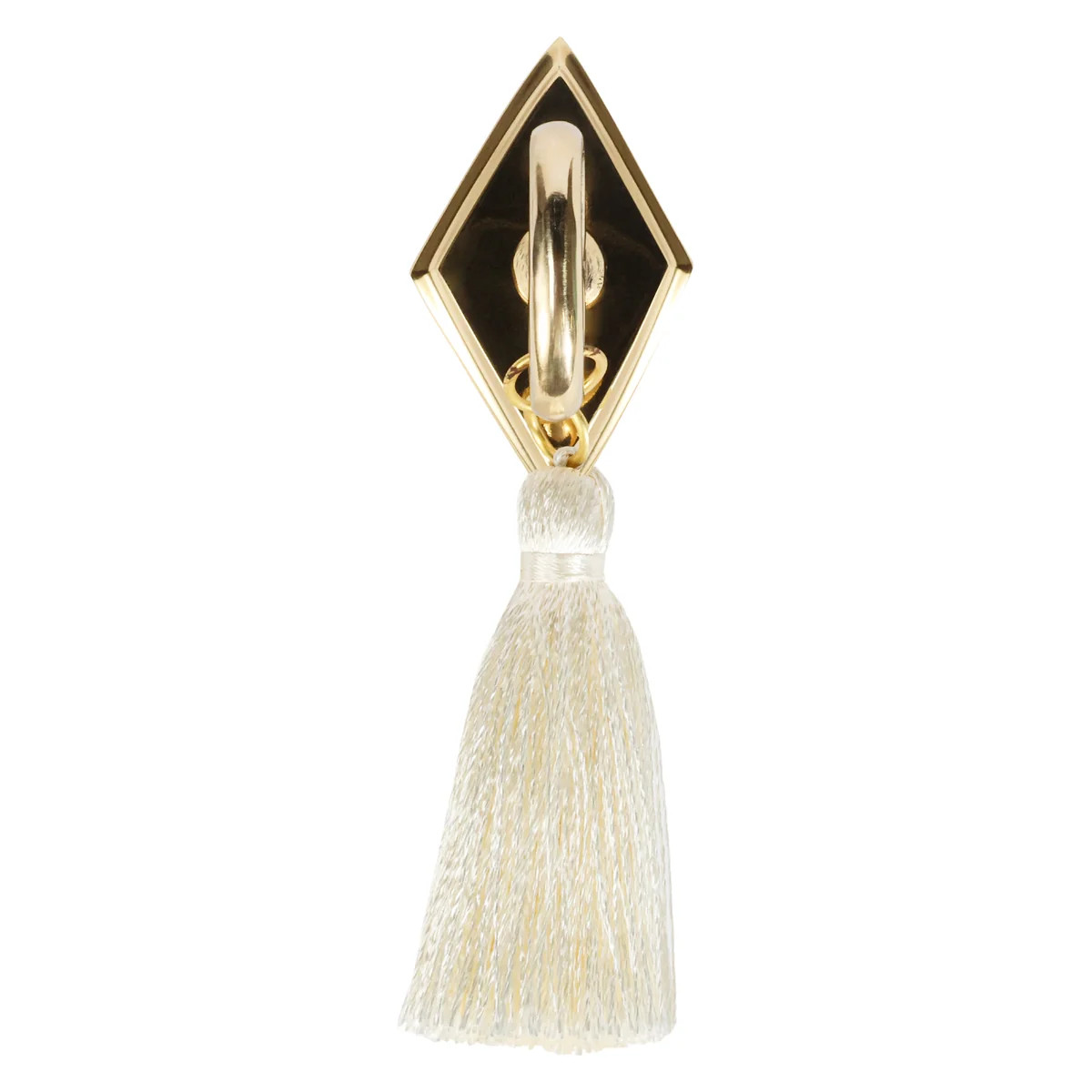Tassel Knob - Cream | Unique & Contemporary Brass Hardware | Scout Design Studio
