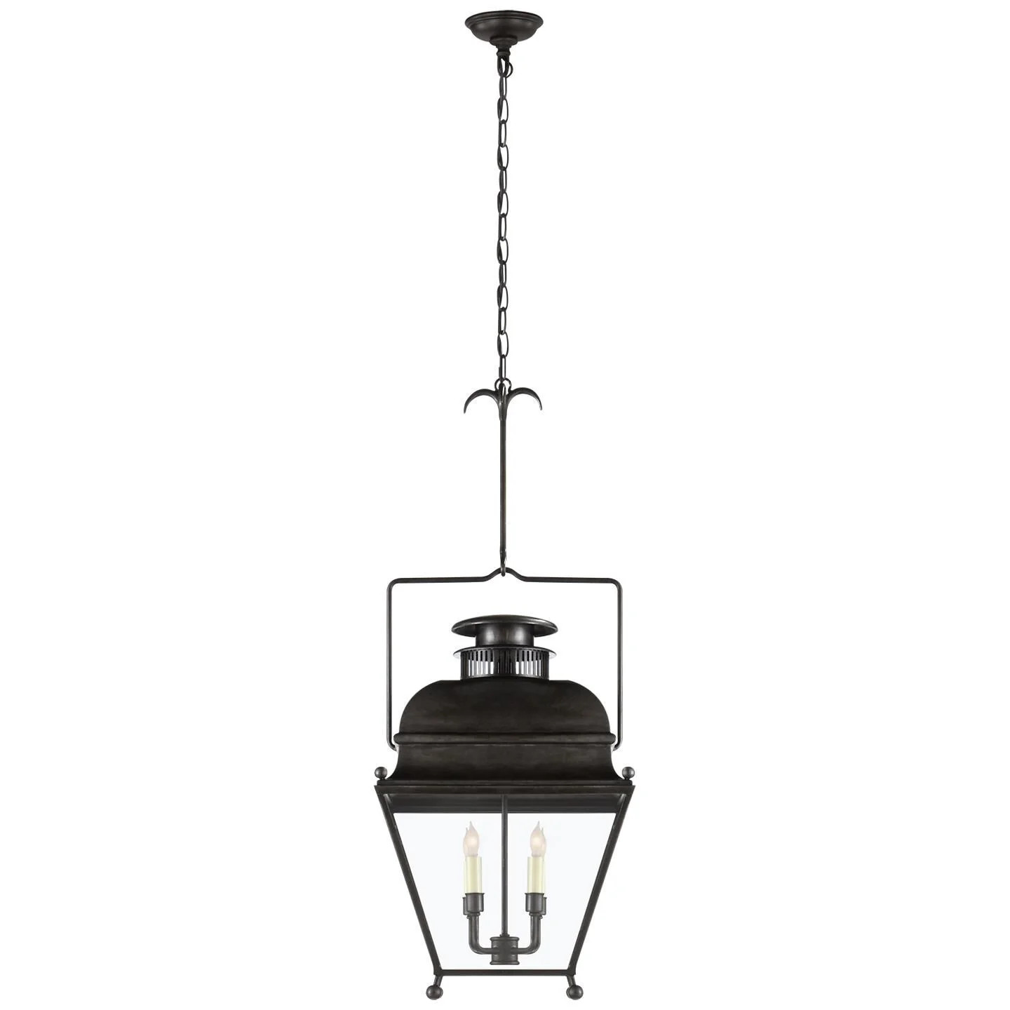 Chapman & Myers Holborn 14 Inch Cage Pendant by Visual Comfort Signature Collection | 1800 Lighting