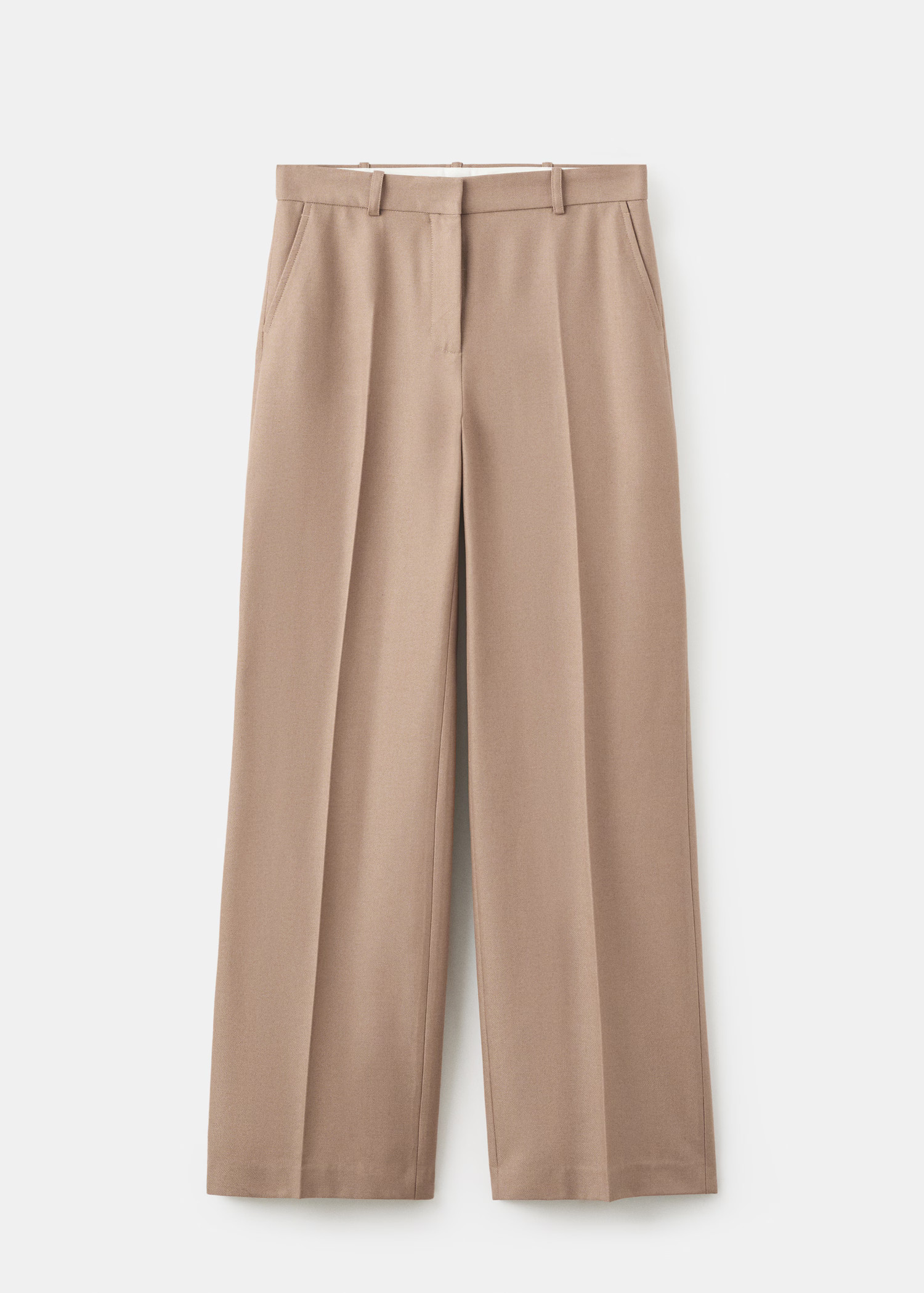 Straight wool-blend suit pants | Mango (US/MX/AU)