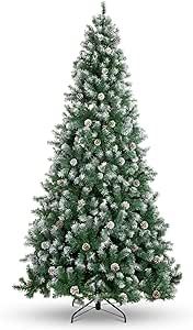 Best Choice Products 6ft Pre-Decorated Holiday Christmas Tree for Home, Office, Party Decoration ... | Amazon (US)