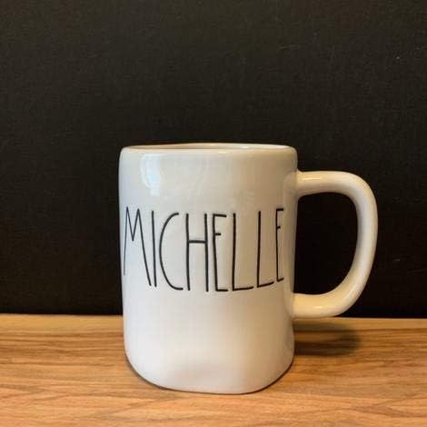 Rae Dunn MICHELLE Name Mug - ceramic - very rare! | Amazon (US)