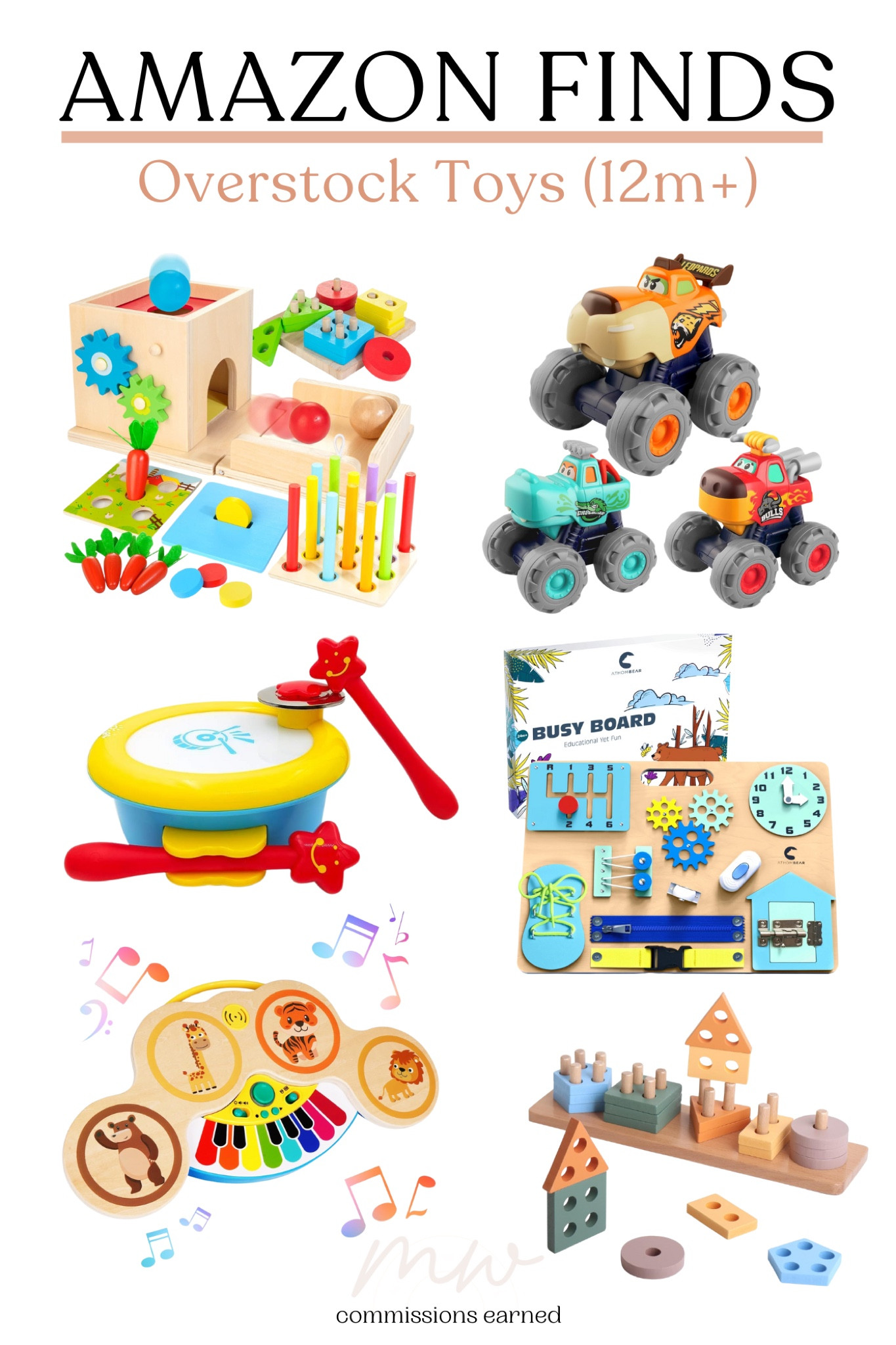 Overstock toys (12m+) on Amazon! 

#LTKFindsUnder50 #LTKKids #LTKBaby