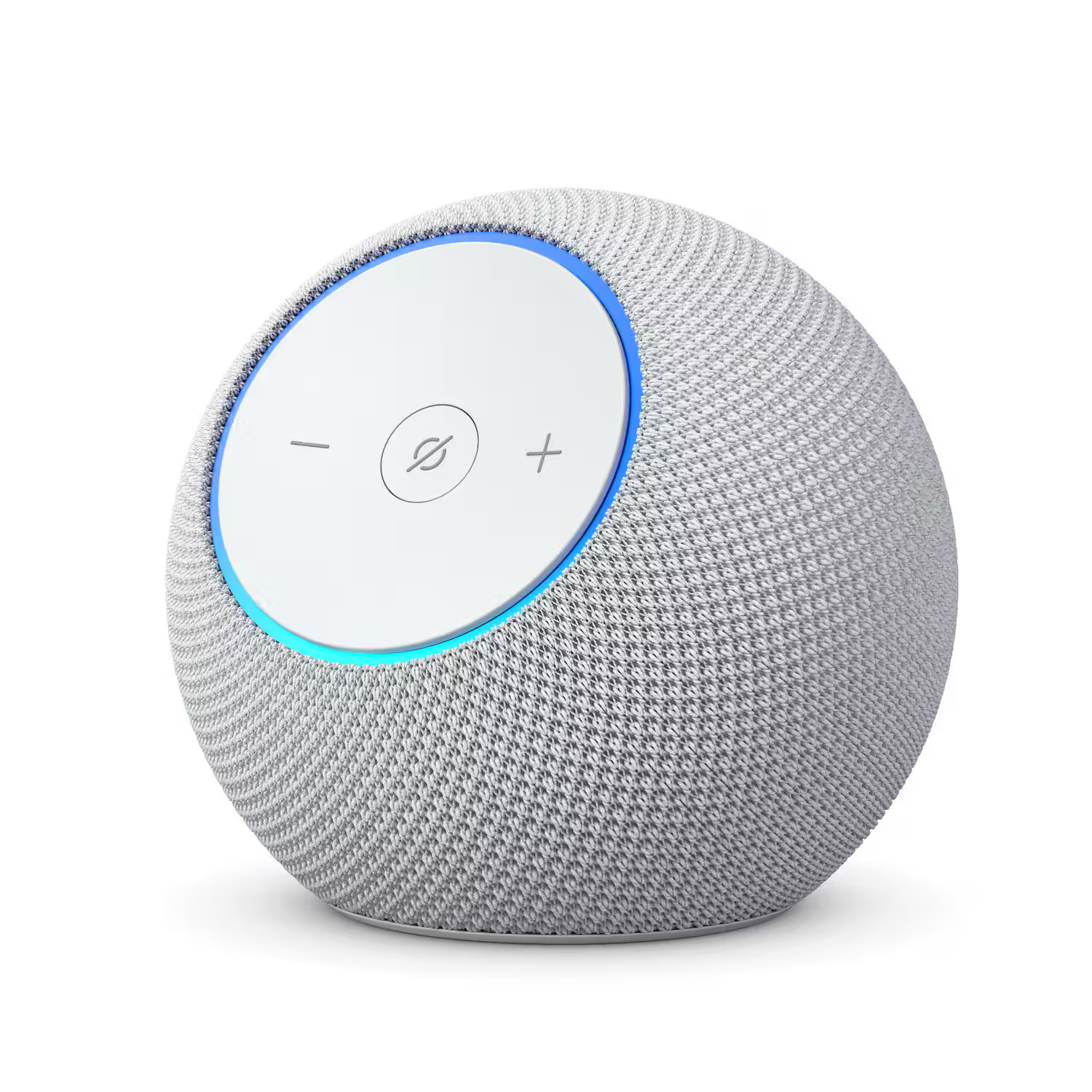 Amazon - Echo Dot Max (newest model), Alexa speaker w/ room-filling sound and built-in smart home hub, designed for Alexa+ - Glacier White | Best Buy U.S.