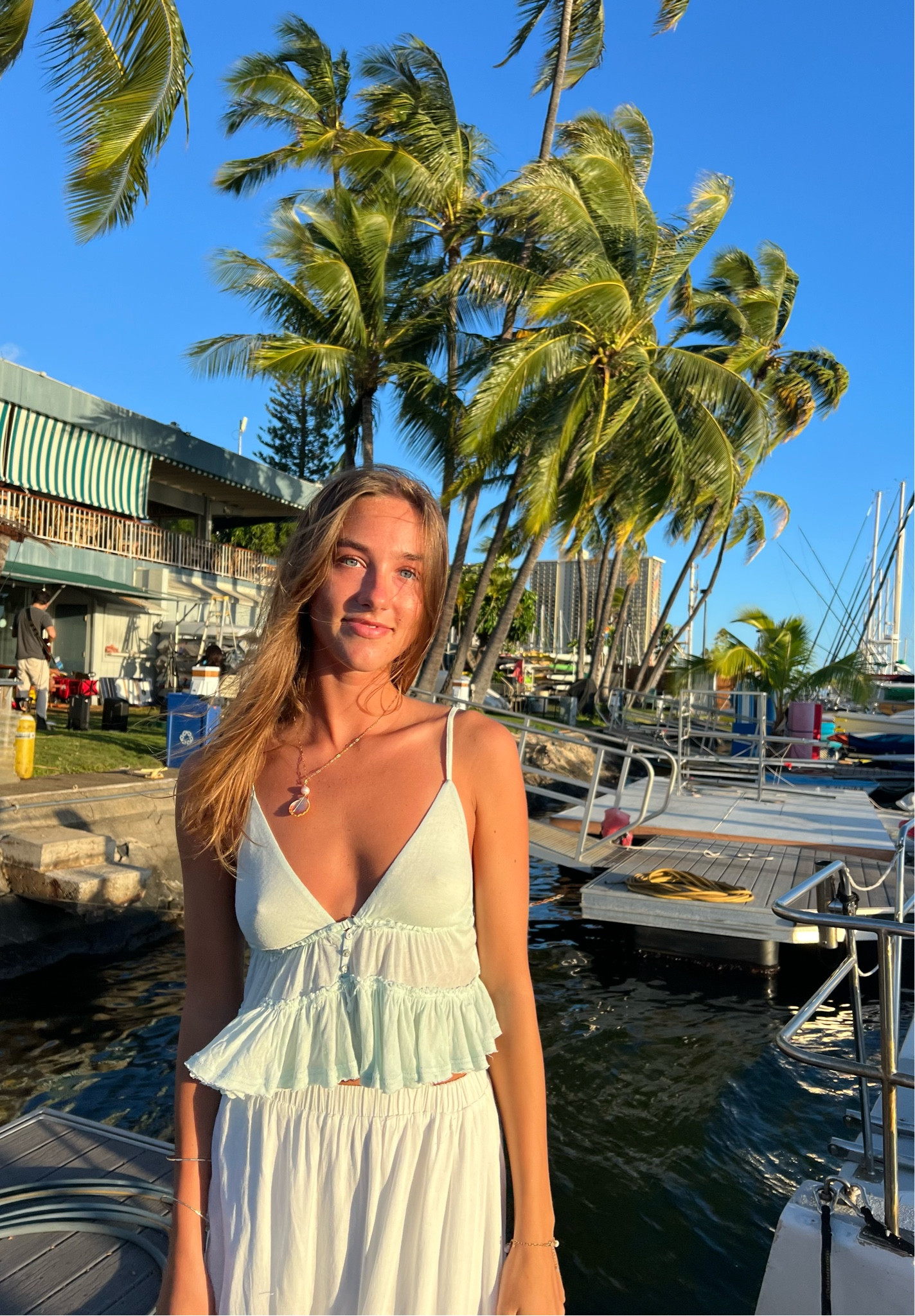 Perfect golden hour outfit by the ocean :) 
Got this top so long ago on sale and can’t find a similar one! 

#LTKstyletip #LTKSpringSale #LTKSeasonal