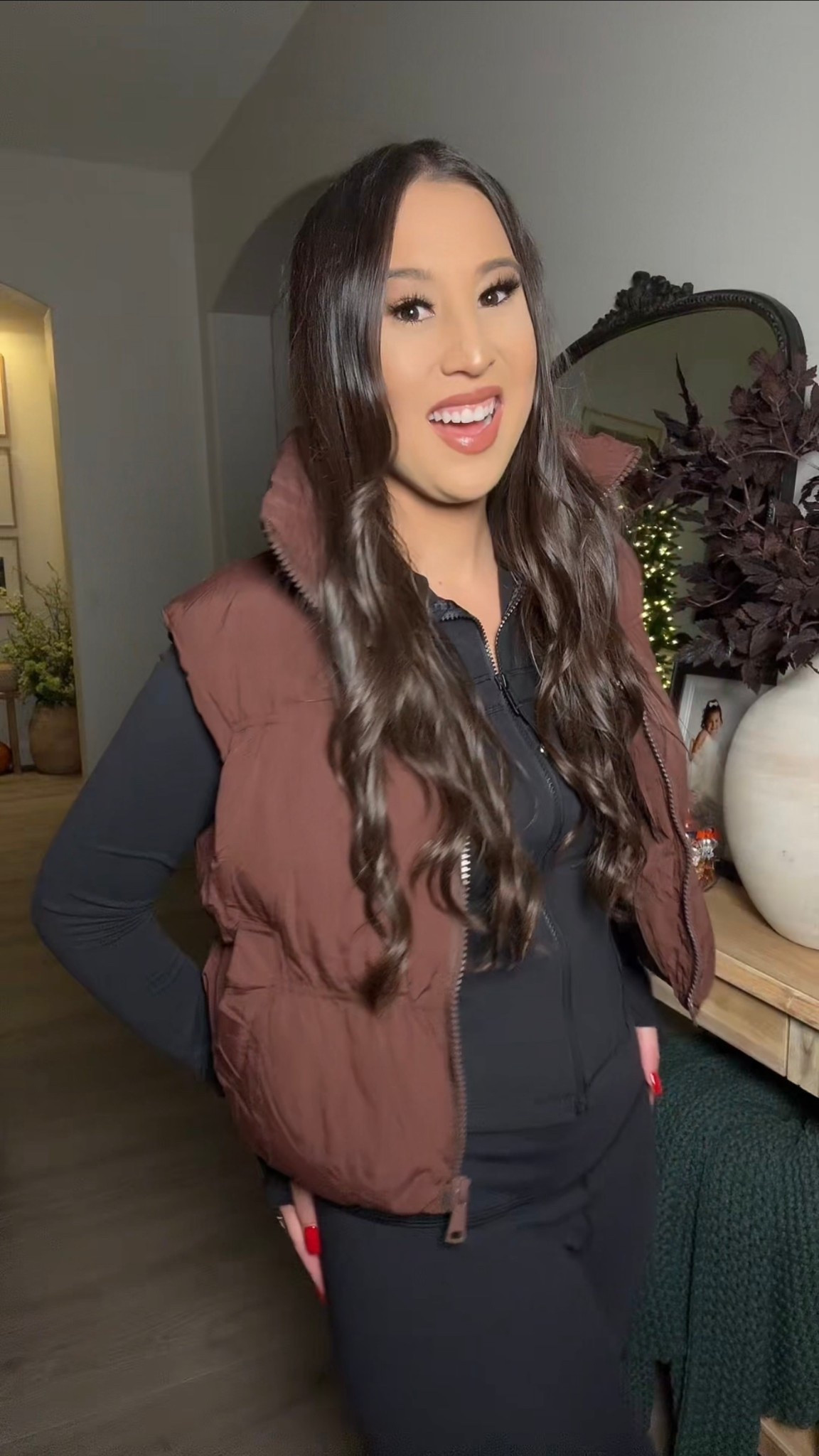 warm tones for cold days 🤎 loving this brown cropped puffer vest… cozy, lightweight, and easy to style with denim or leggings. #winterfashion #amazonfashion #ootd #amazonfinds

brown cropped puffer vest | brown puffer vest | amazon winter fashion | cozy winter outfit | neutral winter style | amazon fashion finds | puffer vest outfit ideas | women’s puffer vest | amazon clothing | winter layering ideas | cold weather essentials | amazon outerwear | trendy winter outfits | amazon fall fashion | affordable winter fashion

#LTKSeasonal #LTKSaleAlert #LTKStyleTip